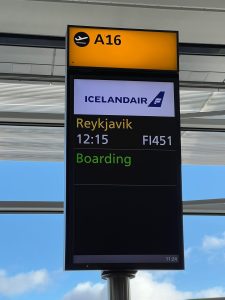 never mistaken the KEF airport and RKV airport